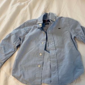 Vineyard Vines boys blue button down 2t